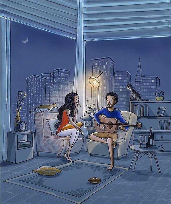 有趣的晚安文案