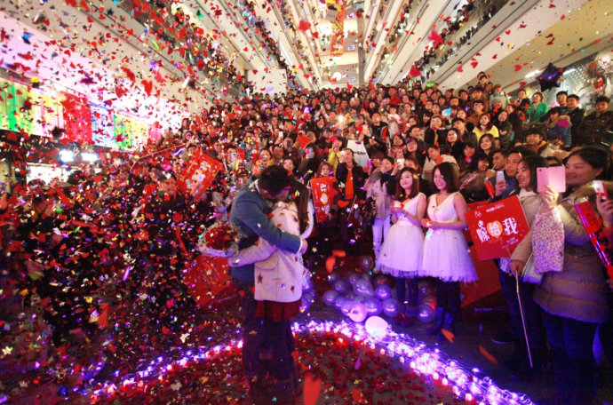 向女朋友求婚的感动话